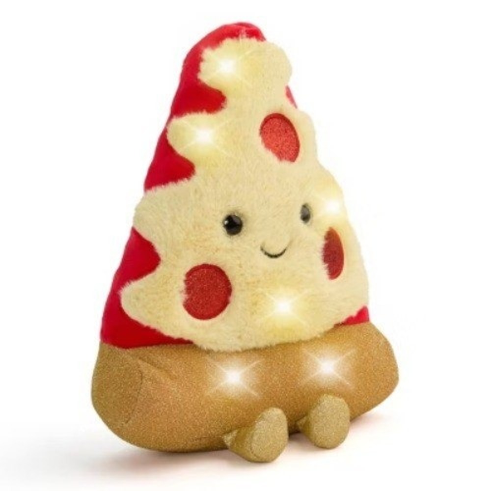 FAO‎ Schwarz Pizza Plush Glow Brights Snack Shop NEW Light Up